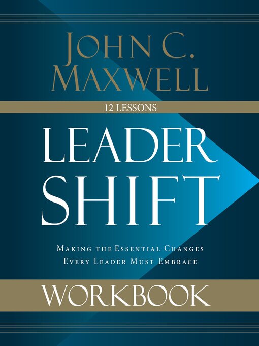 Title details for Leadershift Workbook by John C. Maxwell - Available